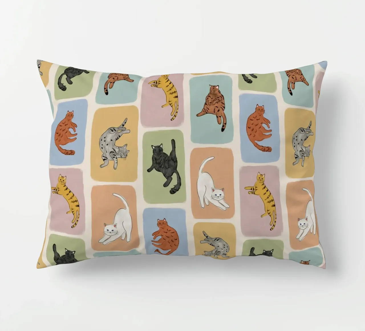 Ginger Cat cuscino da Orara Studio