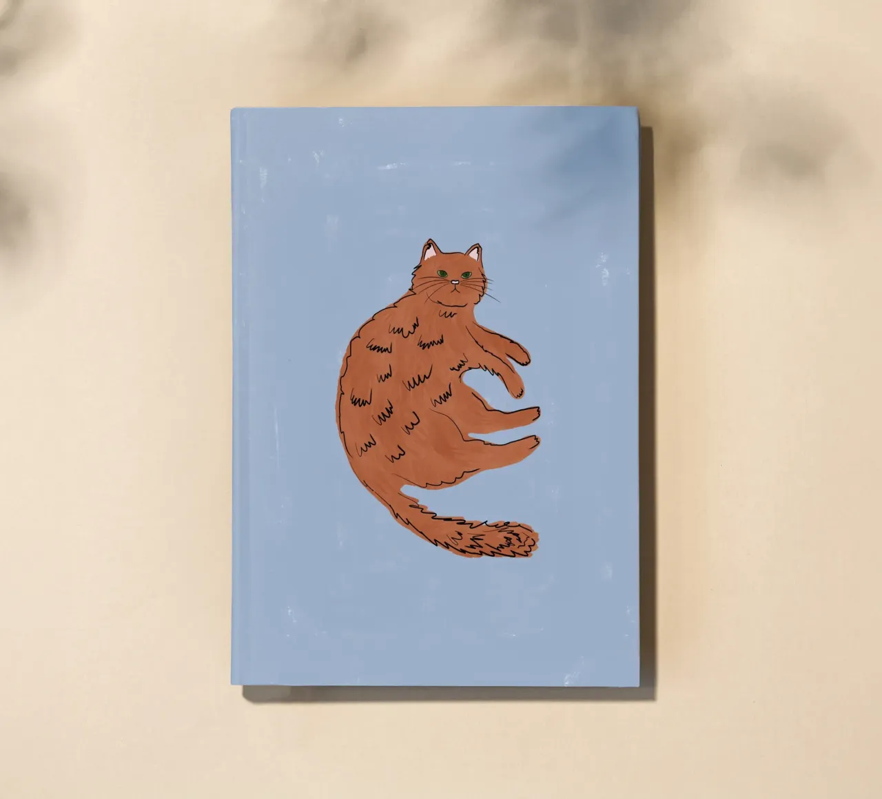 Ginger Cat notebook by Orara Studio