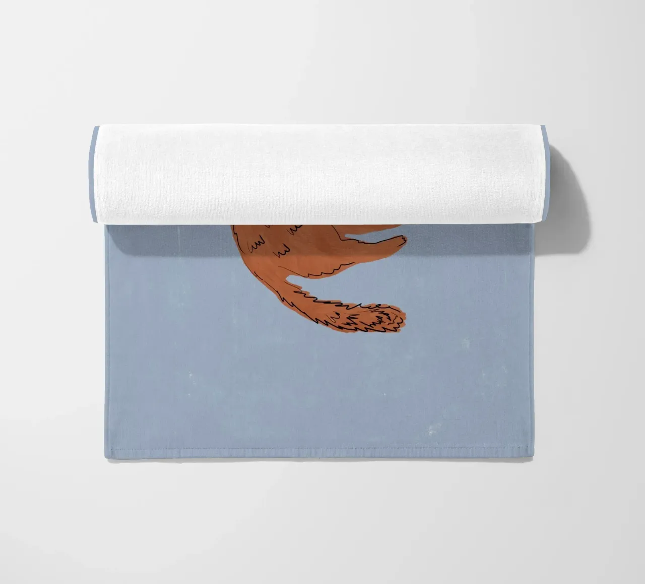 Ginger Cat telo mare da Orara Studio