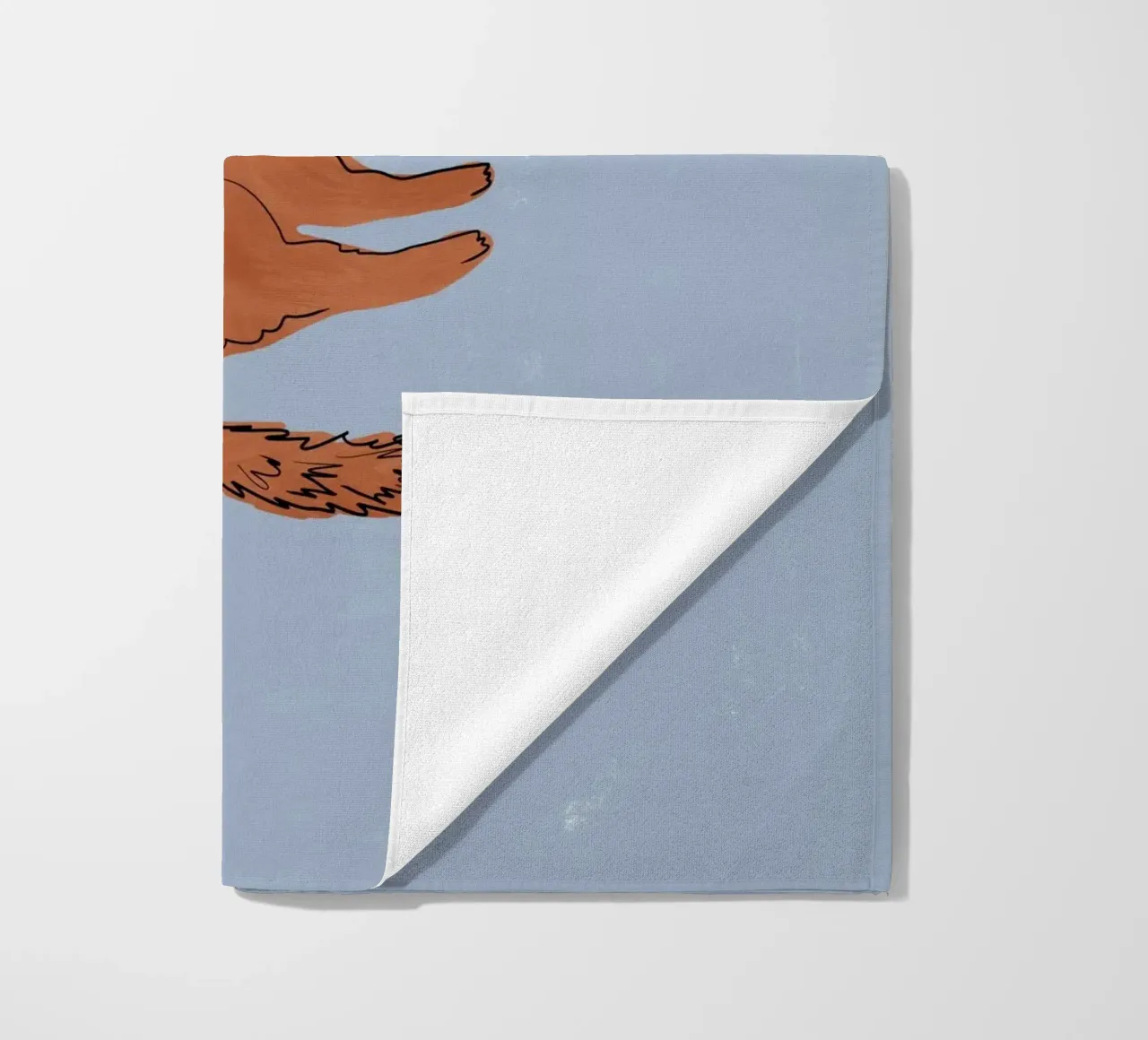 Ginger Cat telo mare da Orara Studio