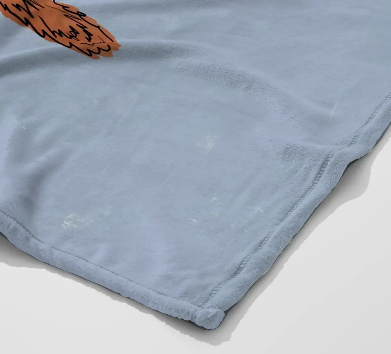 Ginger Kat fleecedeken van Orara Studio