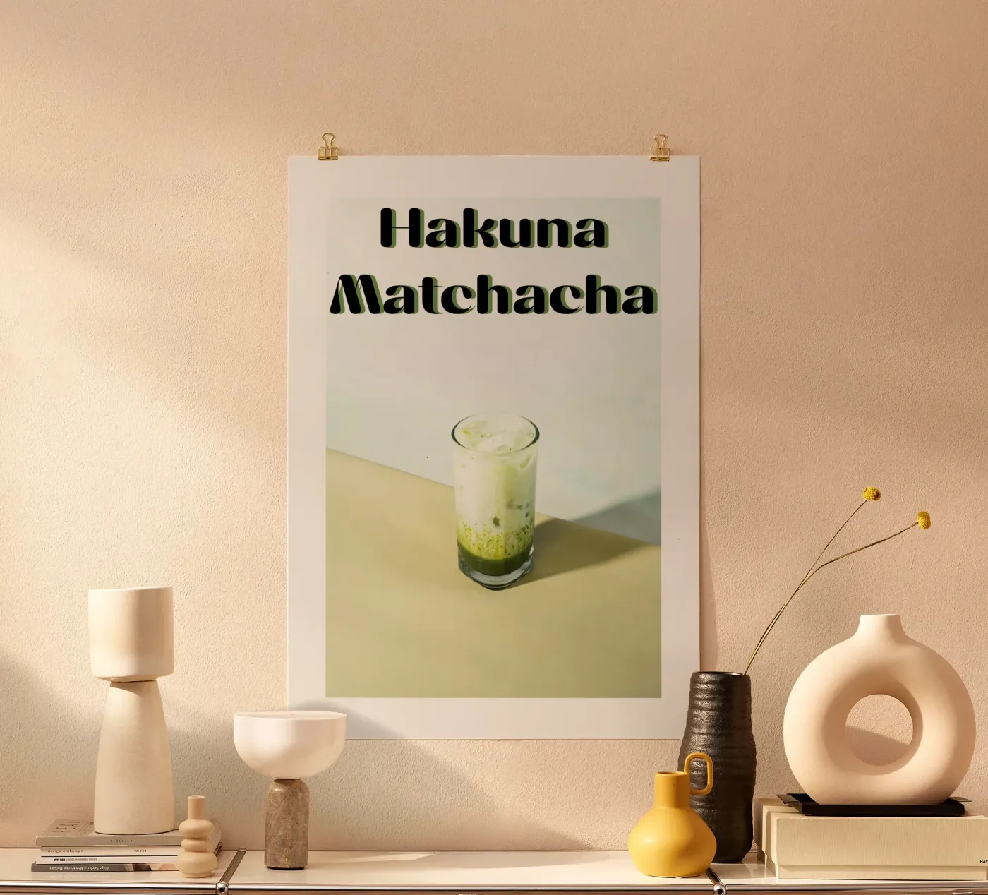 Hakuna Matchacha poster da Cancel Simplicity