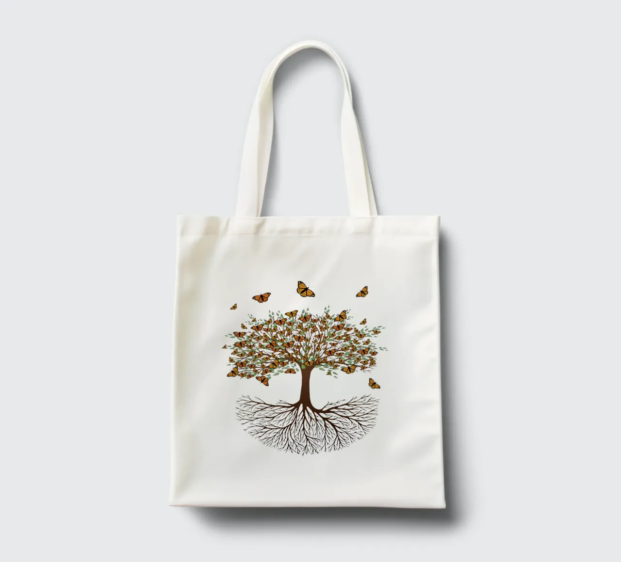 Albero della vita versione farfalla borsa in juta da BwiseLizzy