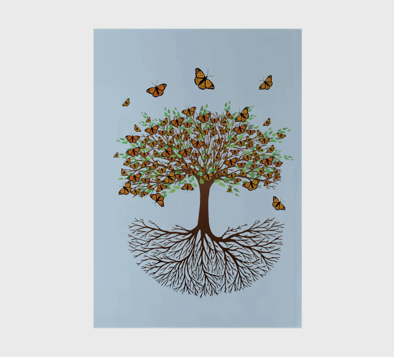 Tree of life butterfly version notebook by BwiseLizzy