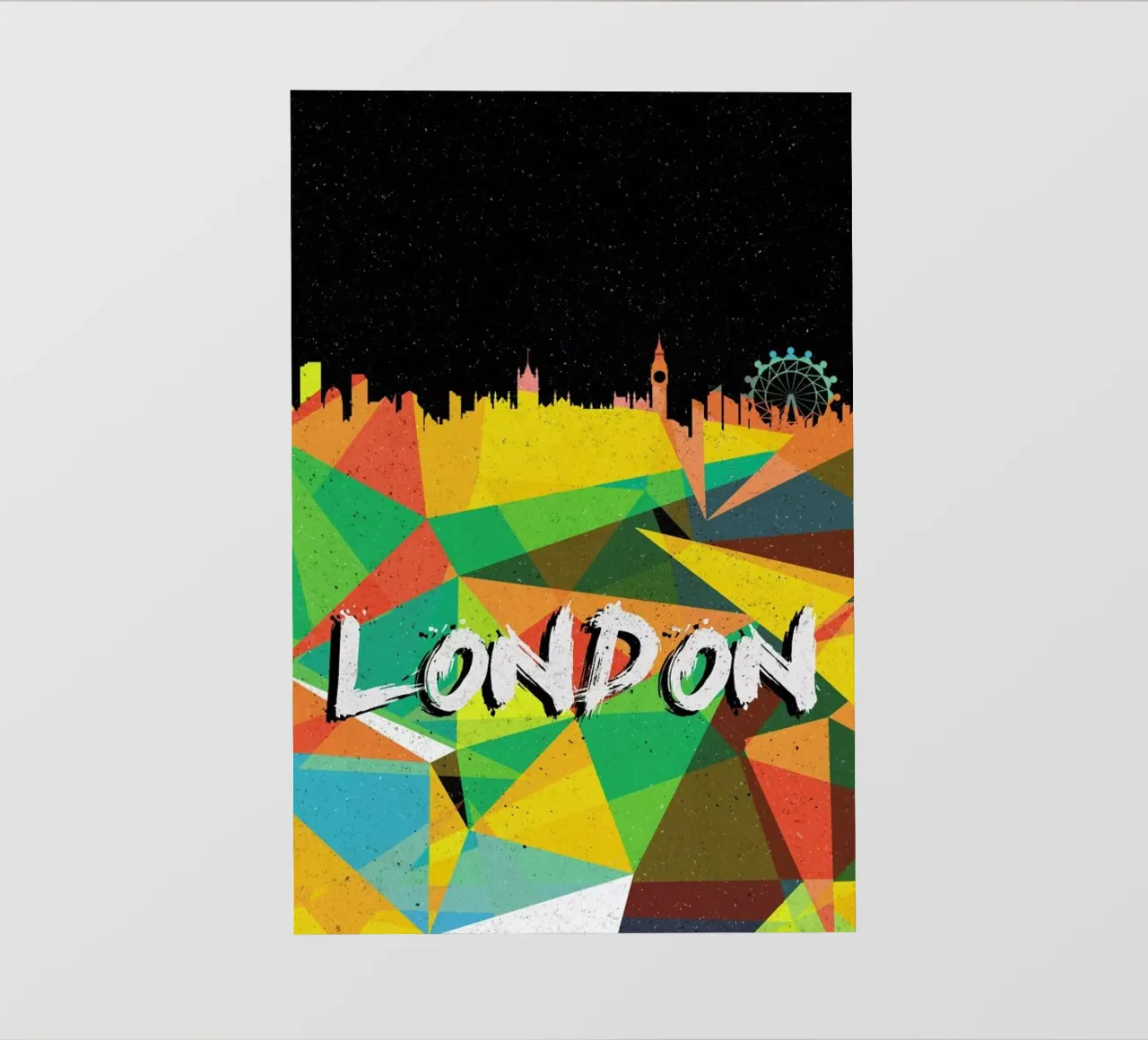 London telo in pvc da Danny Ivan