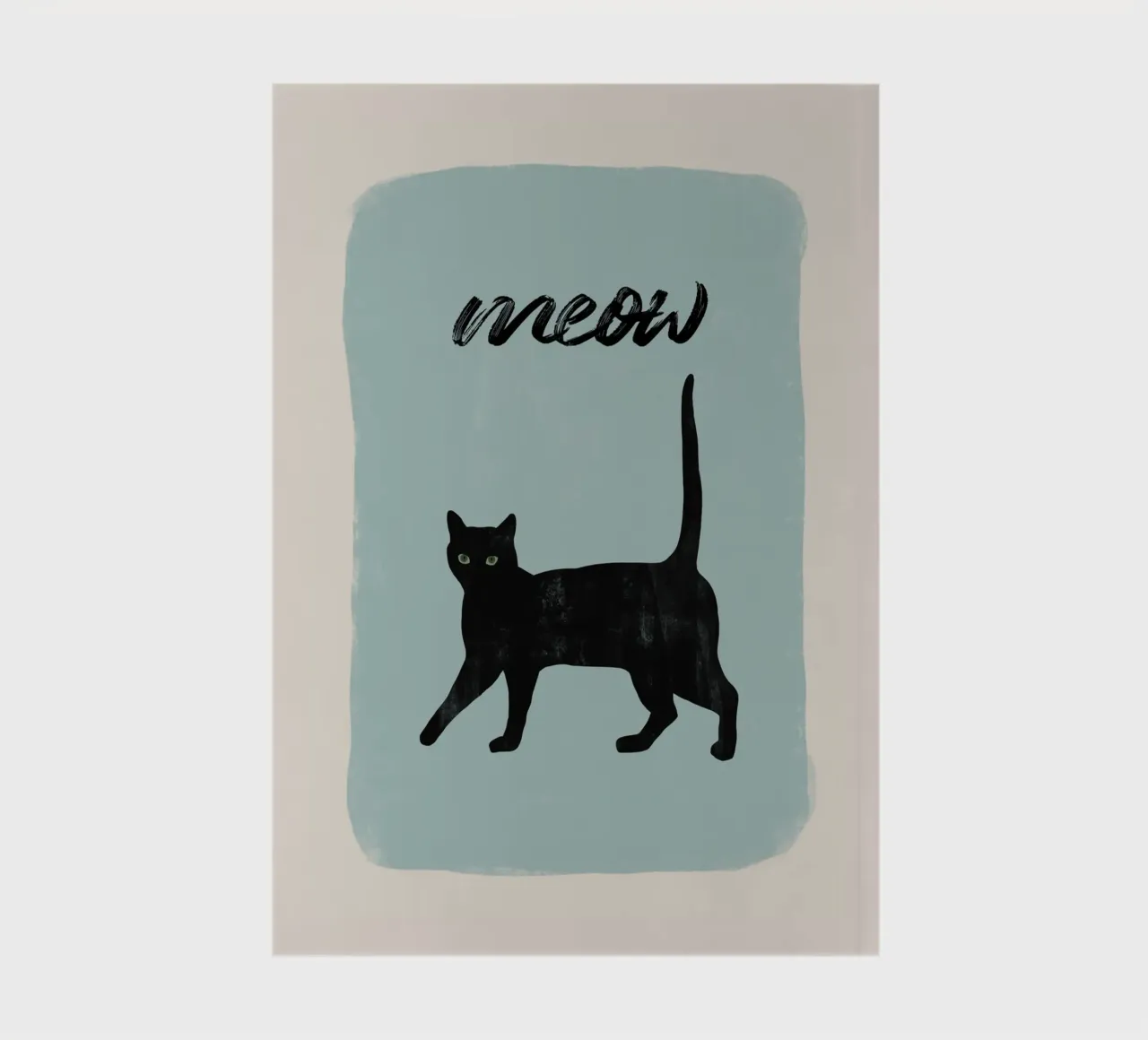 Citazione di un gatto - Meow diario da Orara Studio