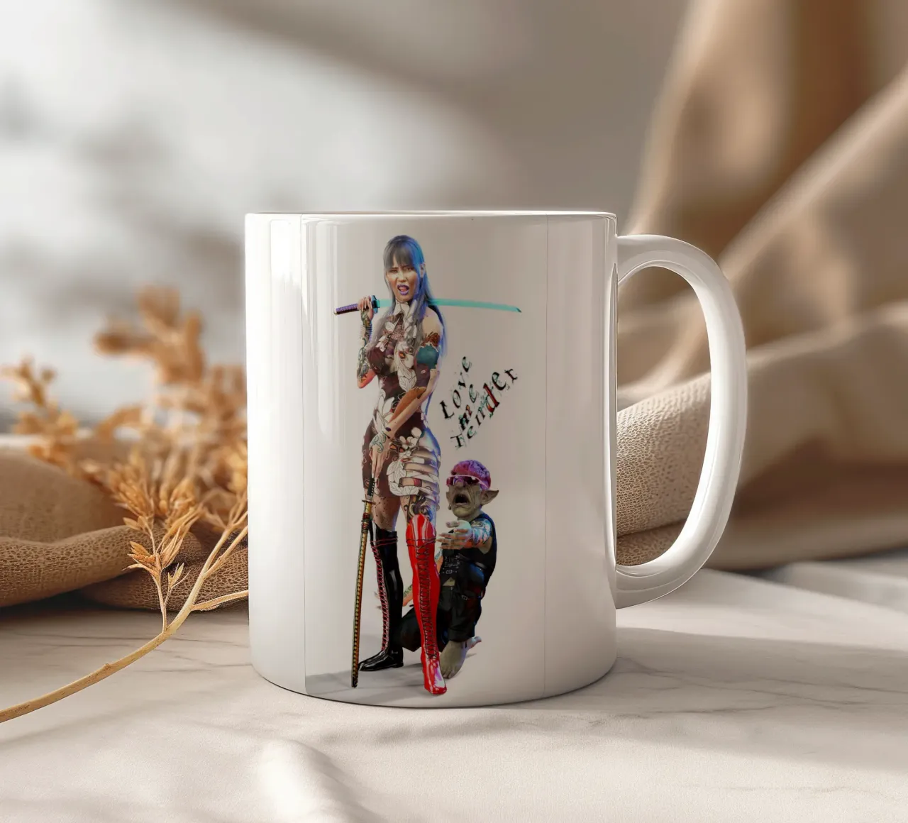 Amami teneramente tazza in ceramica da the-witcher