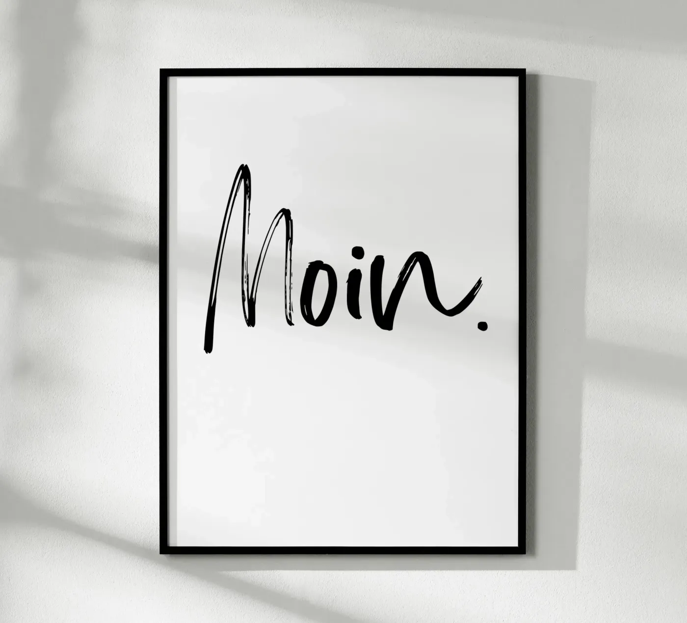 Moin. Poster von NoordalLiving