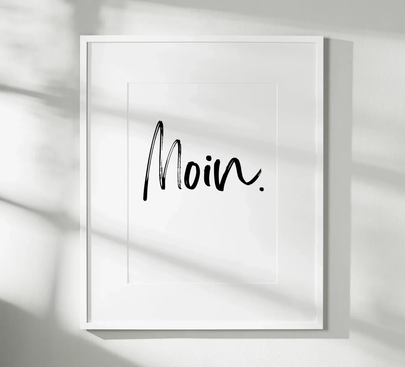 Moin. Poster von NoordalLiving