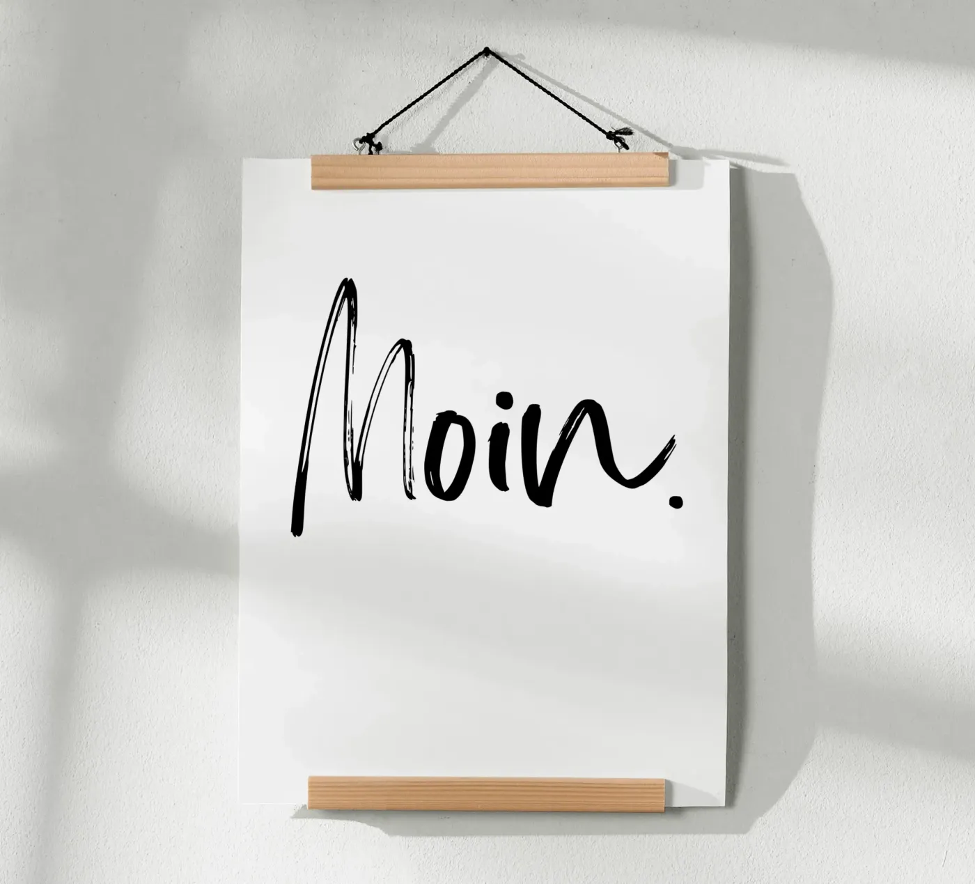 Moin. Poster von NoordalLiving