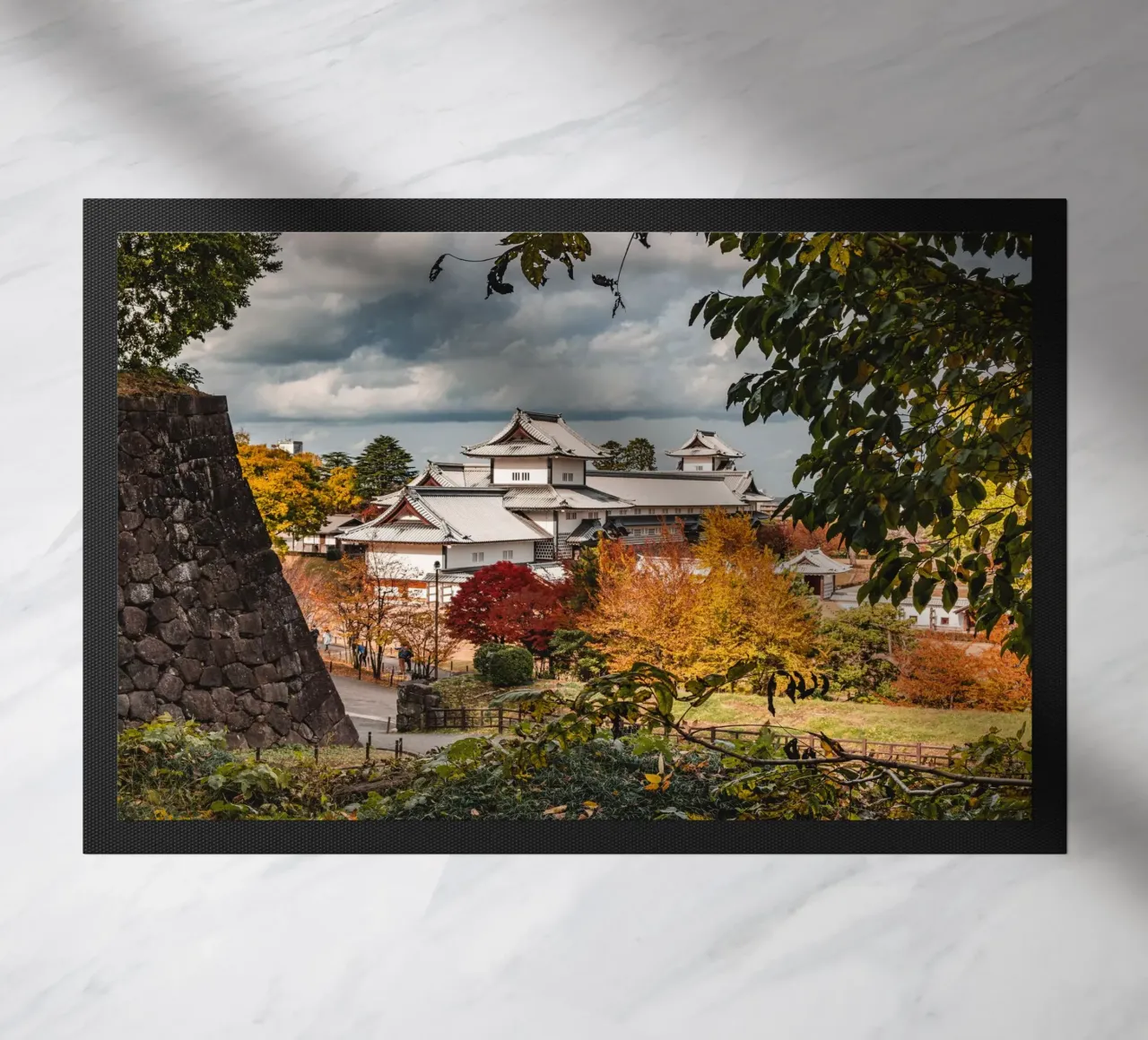 Il castello di Kanazawa in Giappone zerbino da Marcel Bisig