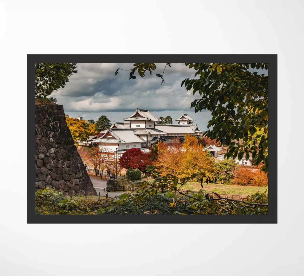 Il castello di Kanazawa in Giappone zerbino da Marcel Bisig
