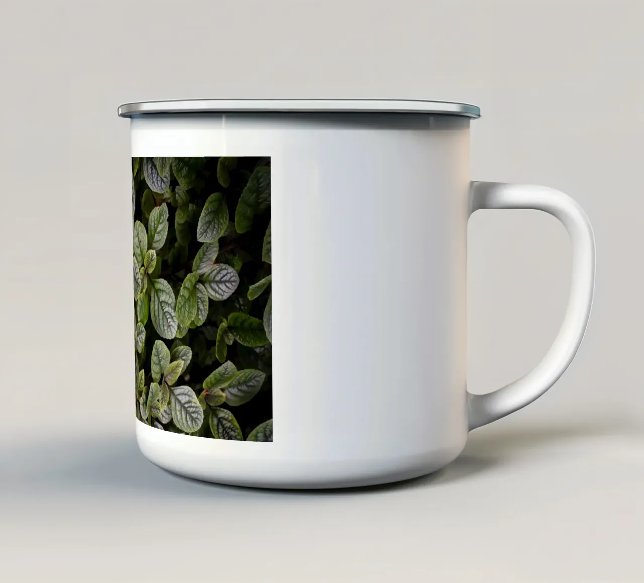 Leaf Symphony tazza in smalto da somewhere.soul.escape