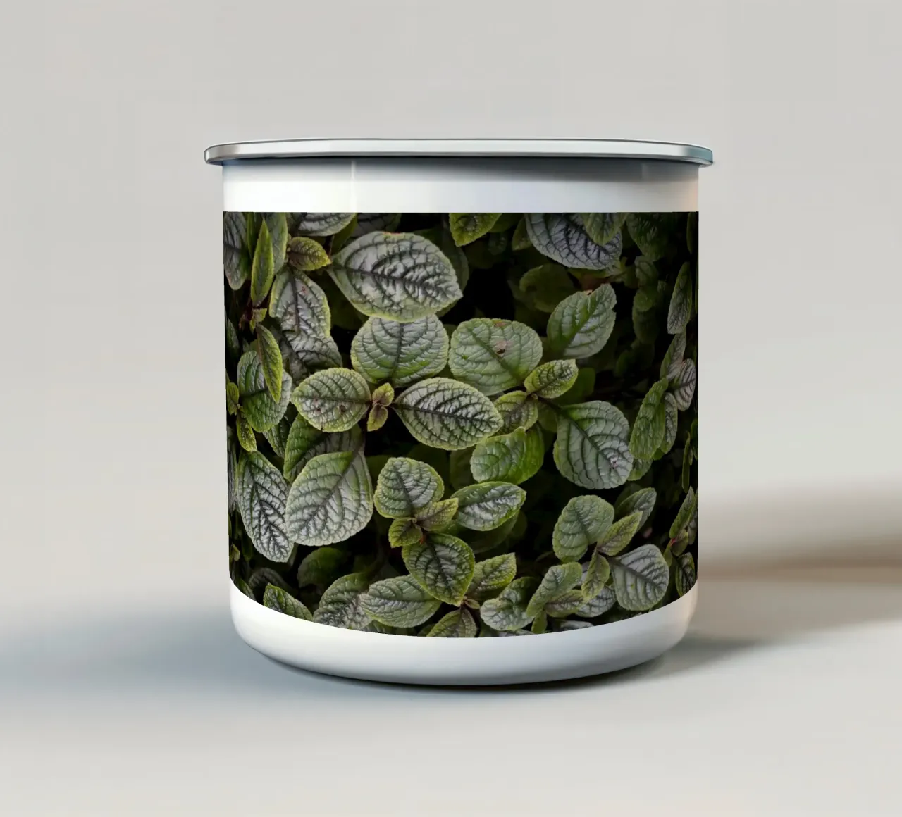 Leaf Symphony tazza in smalto da somewhere.soul.escape