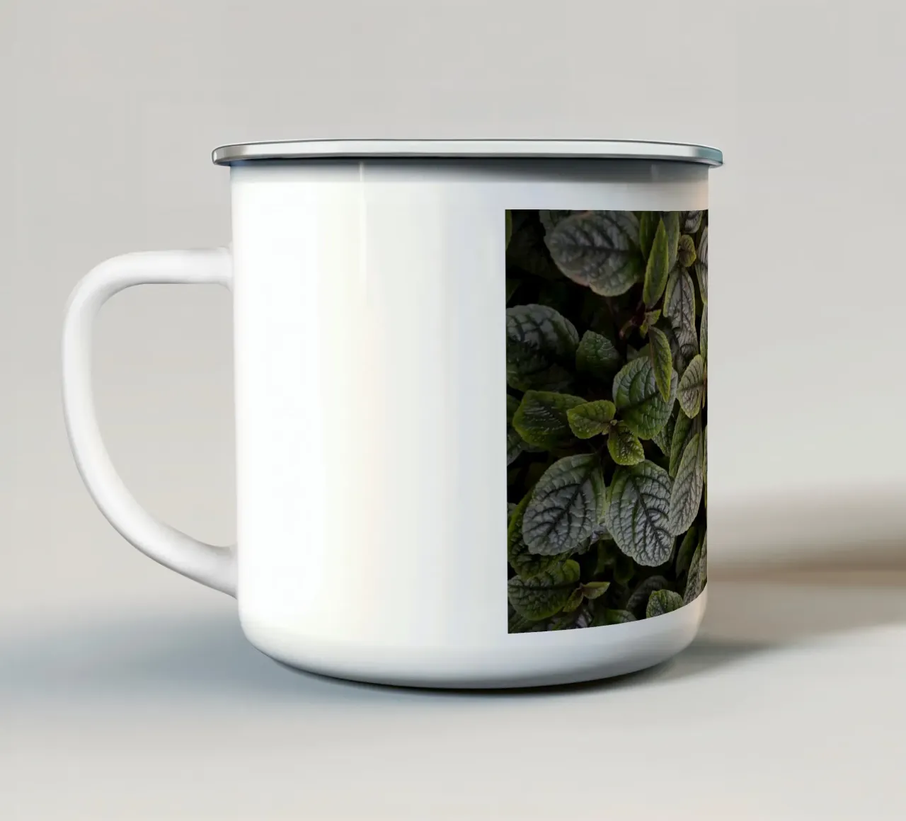 Leaf Symphony tazza in smalto da somewhere.soul.escape