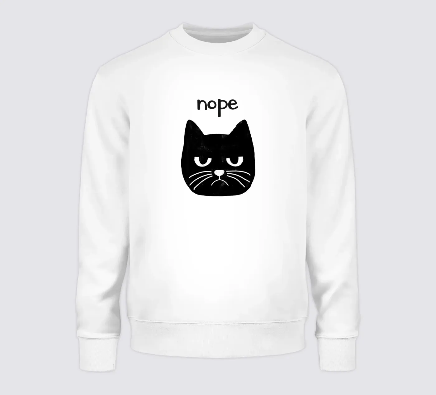 Knorrige kat sweatshirt van Orara Studio