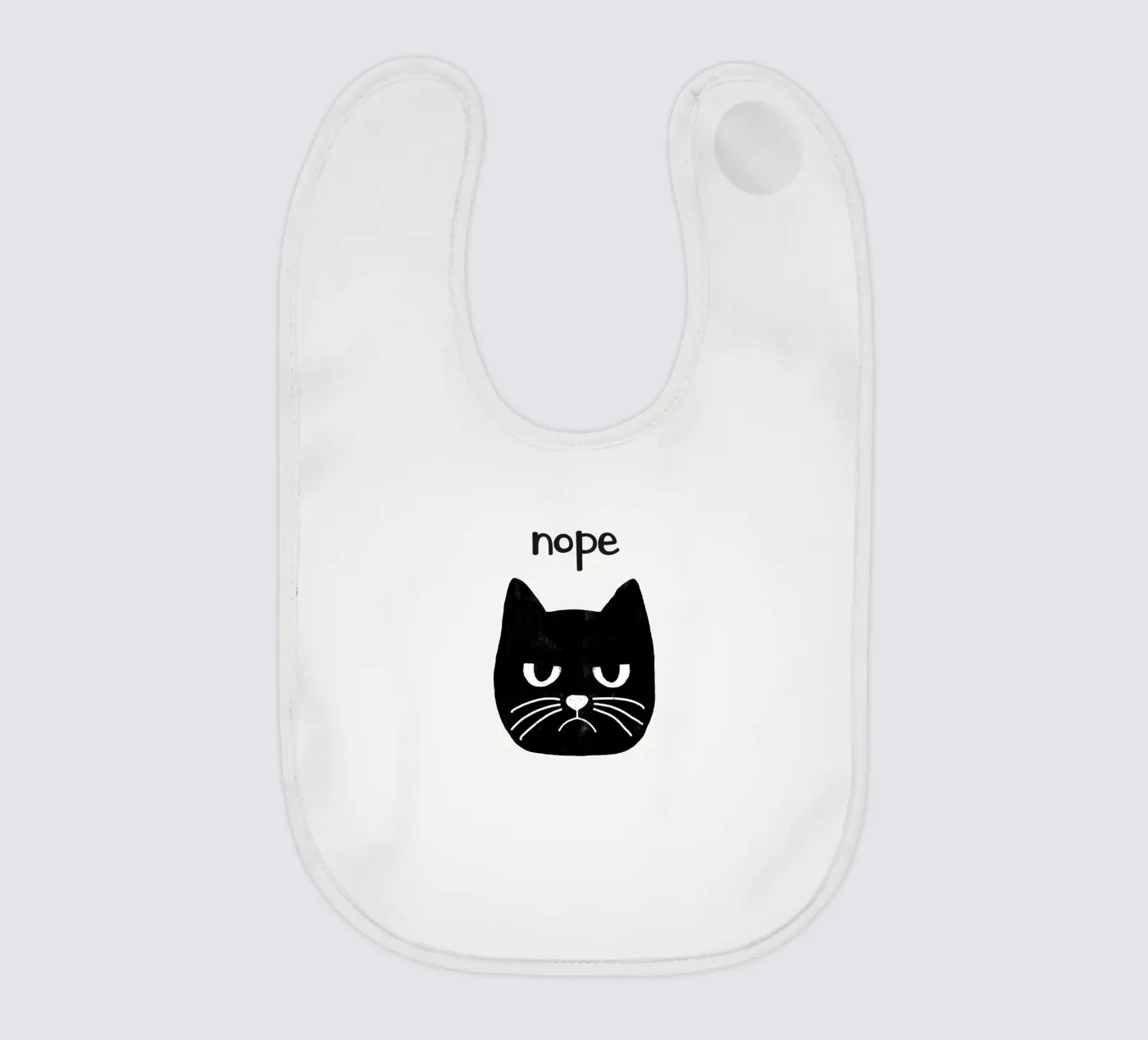 Grumpy Cat Babylätzchen von Orara Studio