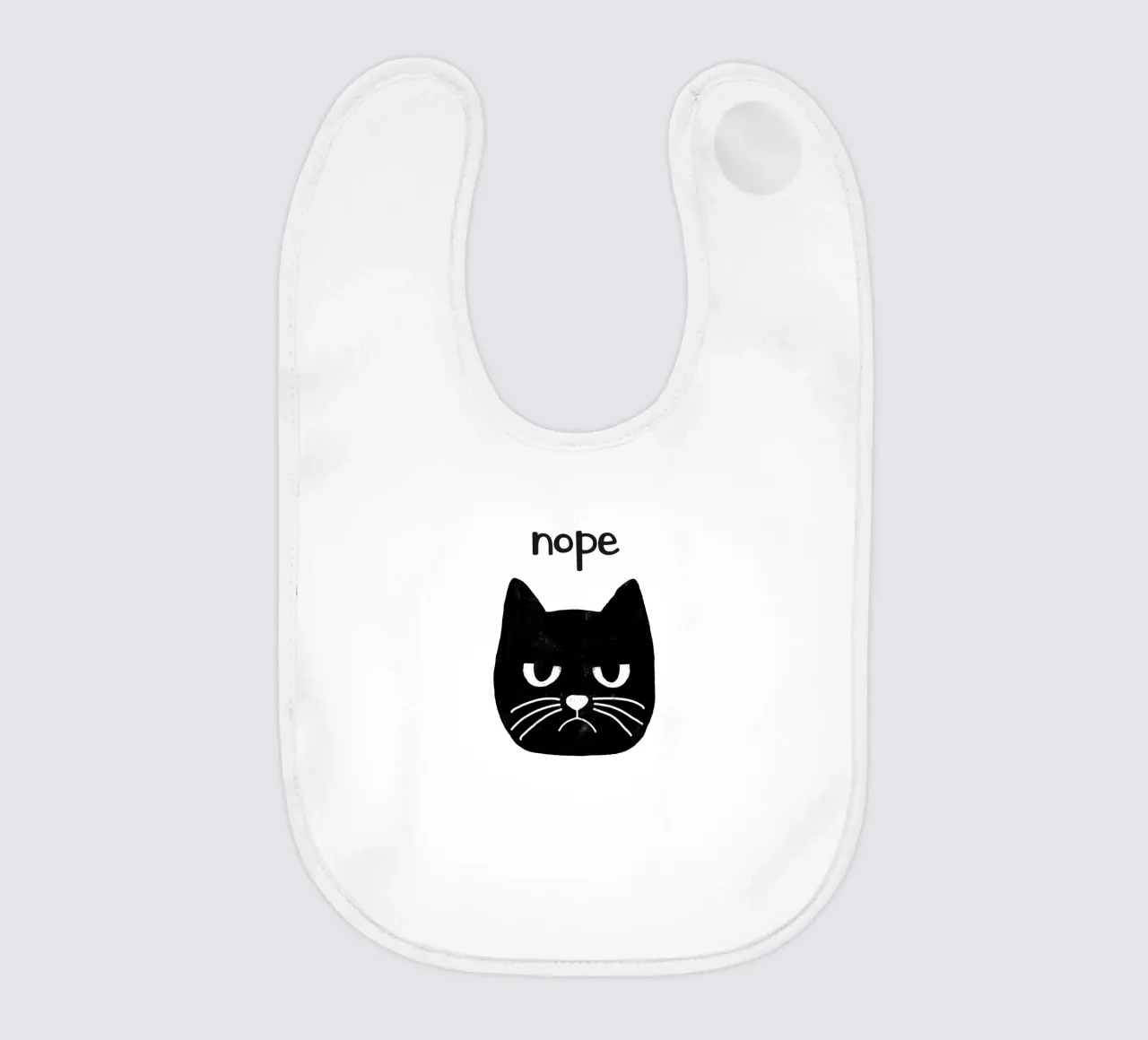 Grumpy Cat Babylätzchen von Orara Studio