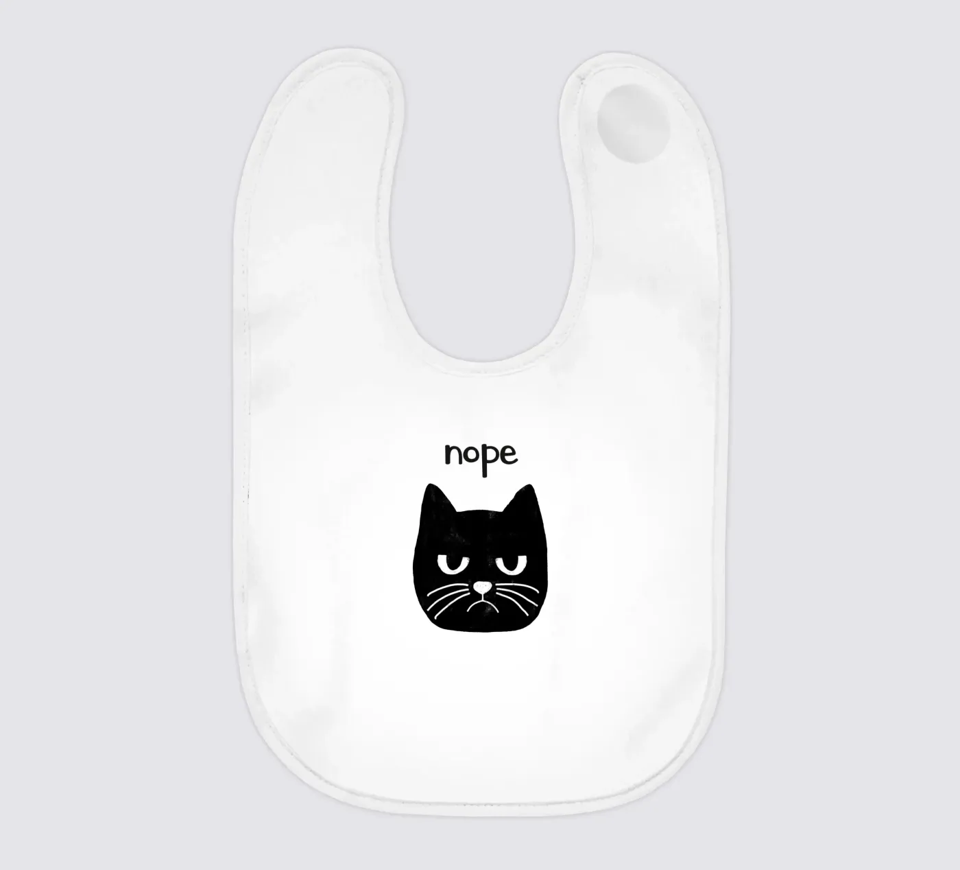 Grumpy Cat Babylätzchen von Orara Studio
