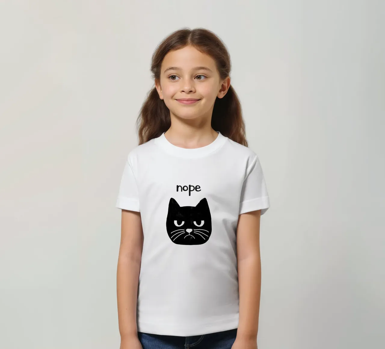 Grumpy Cat Kinder T-Shirt von Orara Studio