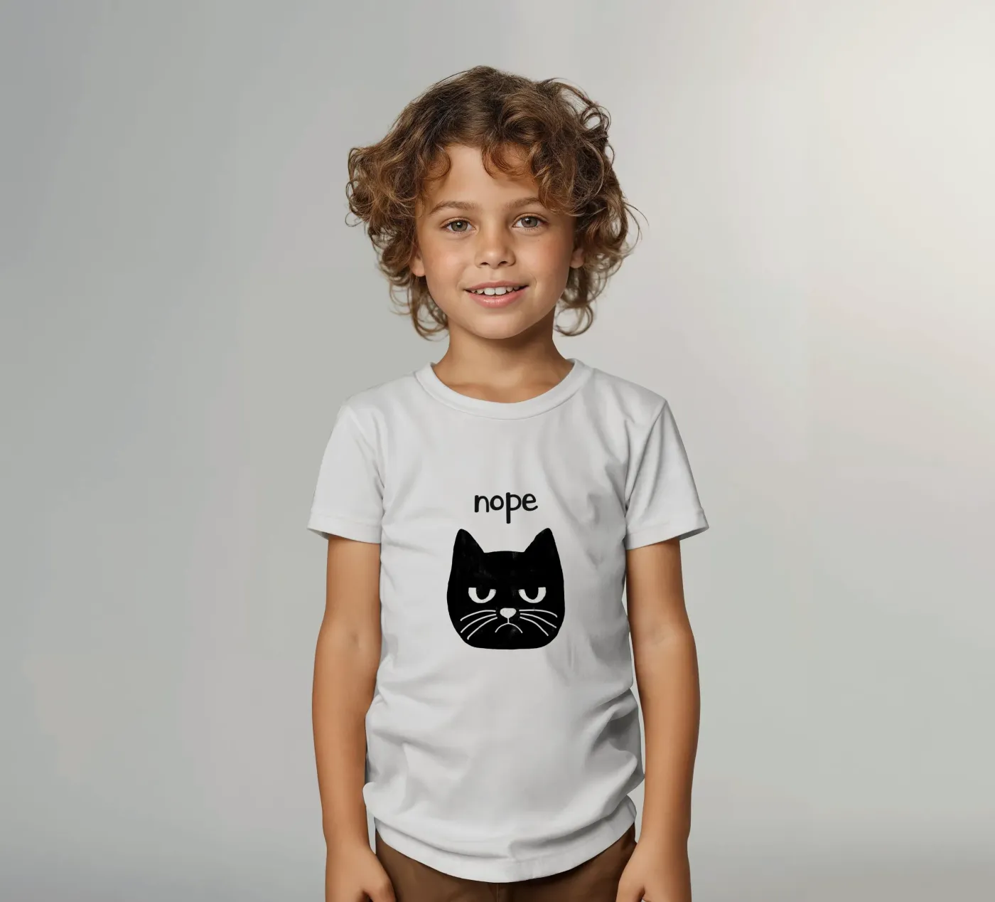 Grumpy Cat kids t-shirt by Orara Studio