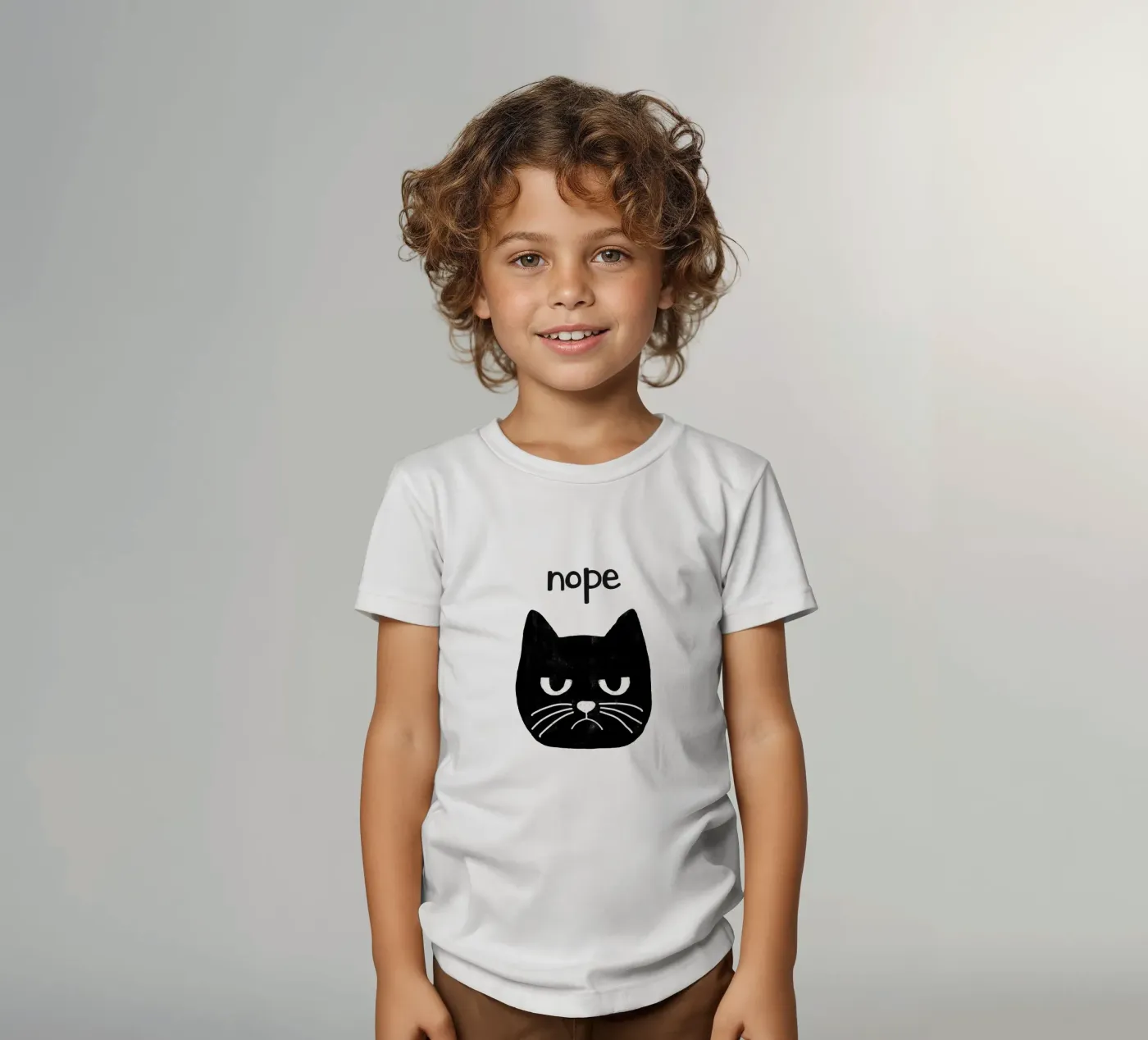 Grumpy Cat kids t-shirt by Orara Studio