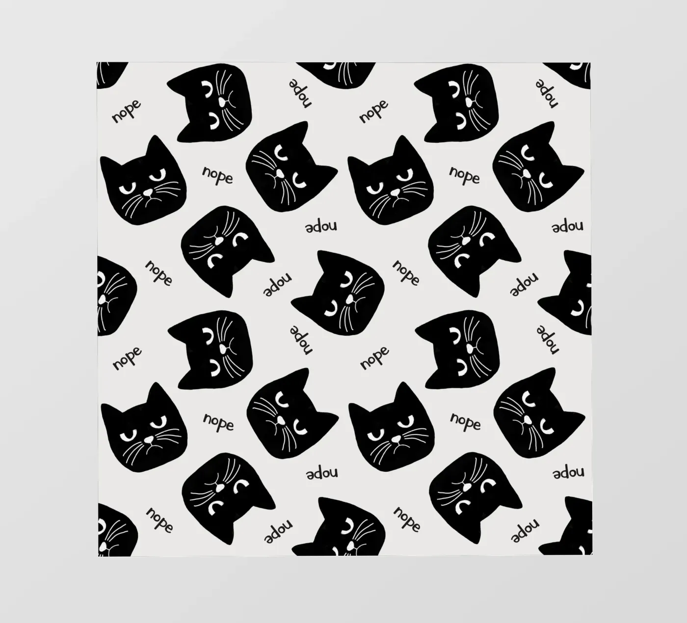 Grumpy Cat papier peint photo de Orara Studio