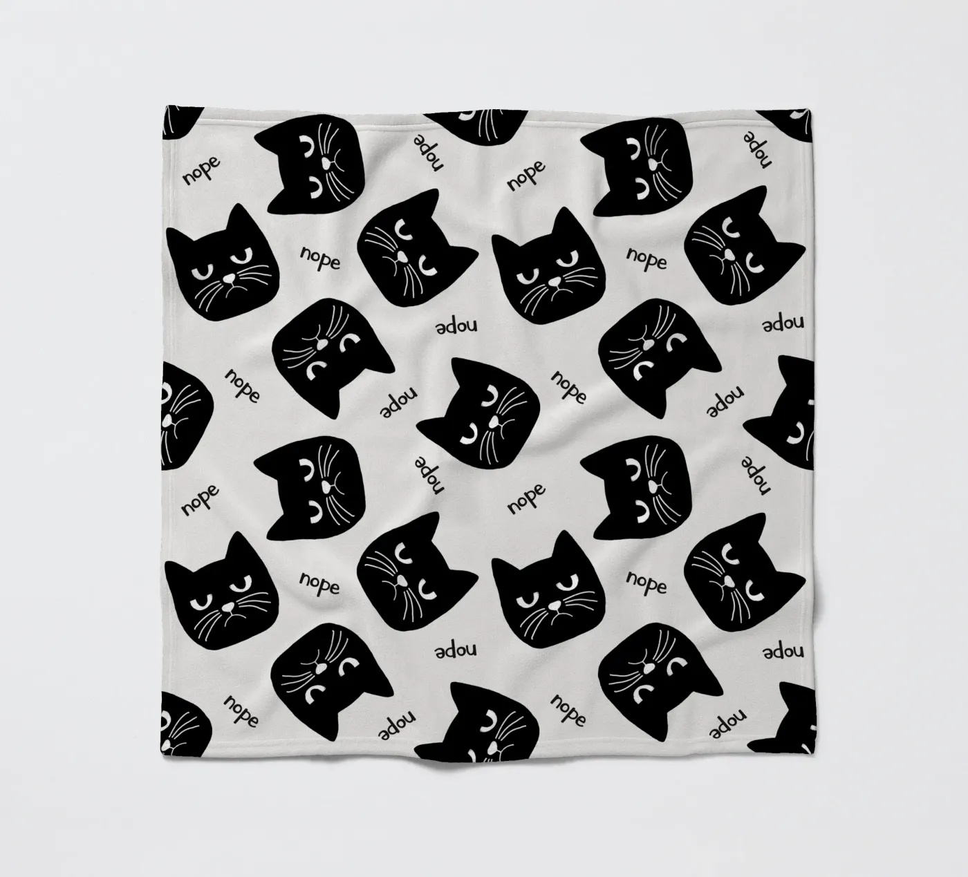 Grumpy Cat Fleecedecke von Orara Studio