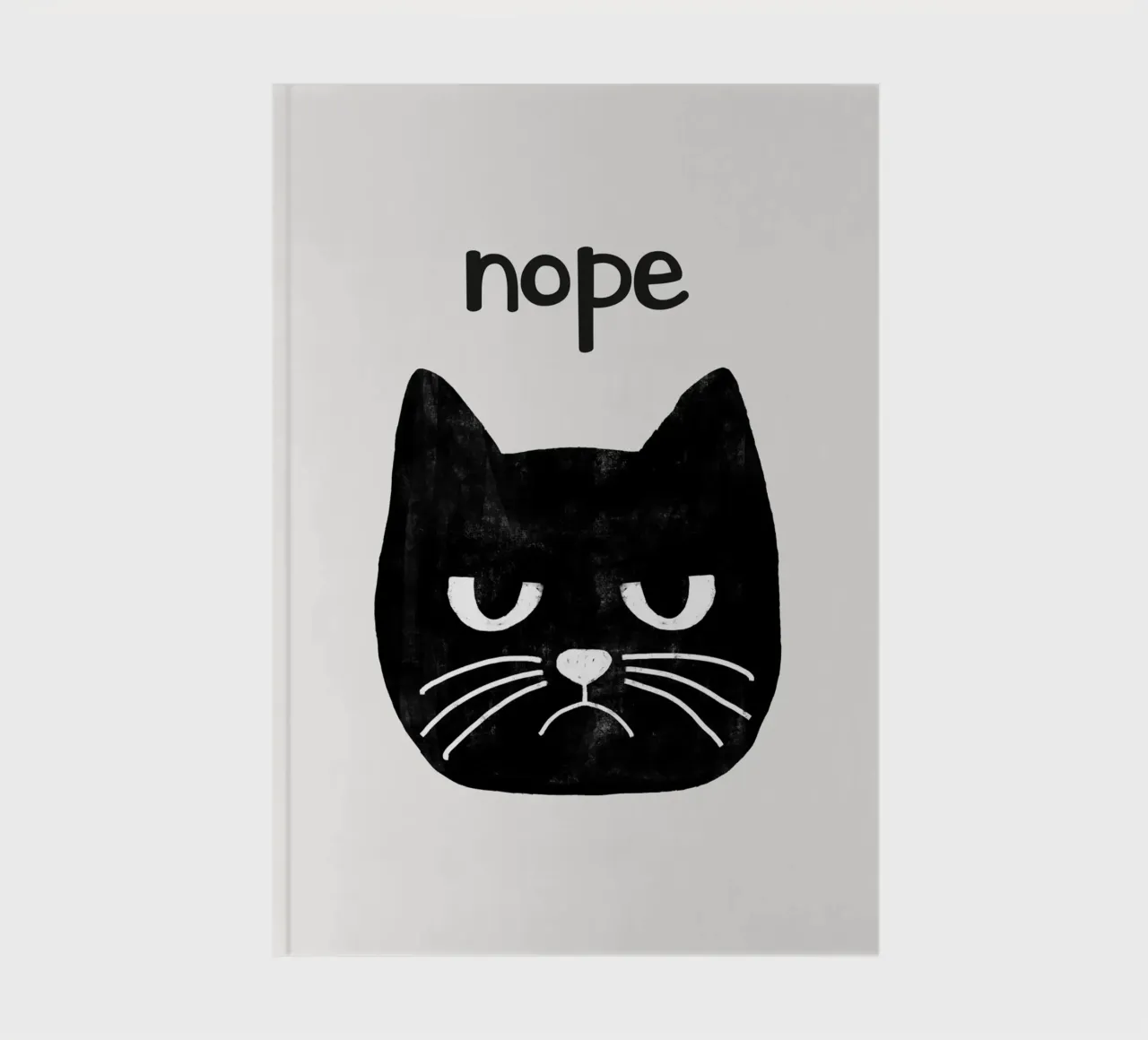 Grumpy Cat notebook by Orara Studio