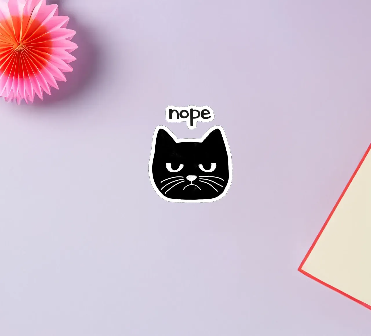 Grumpy Cat Sticker von Orara Studio