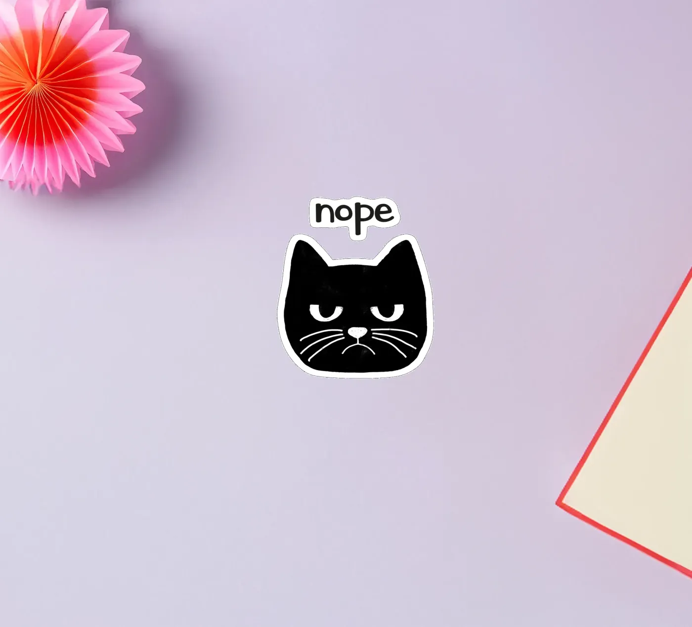 Grumpy Cat autocollant de Orara Studio