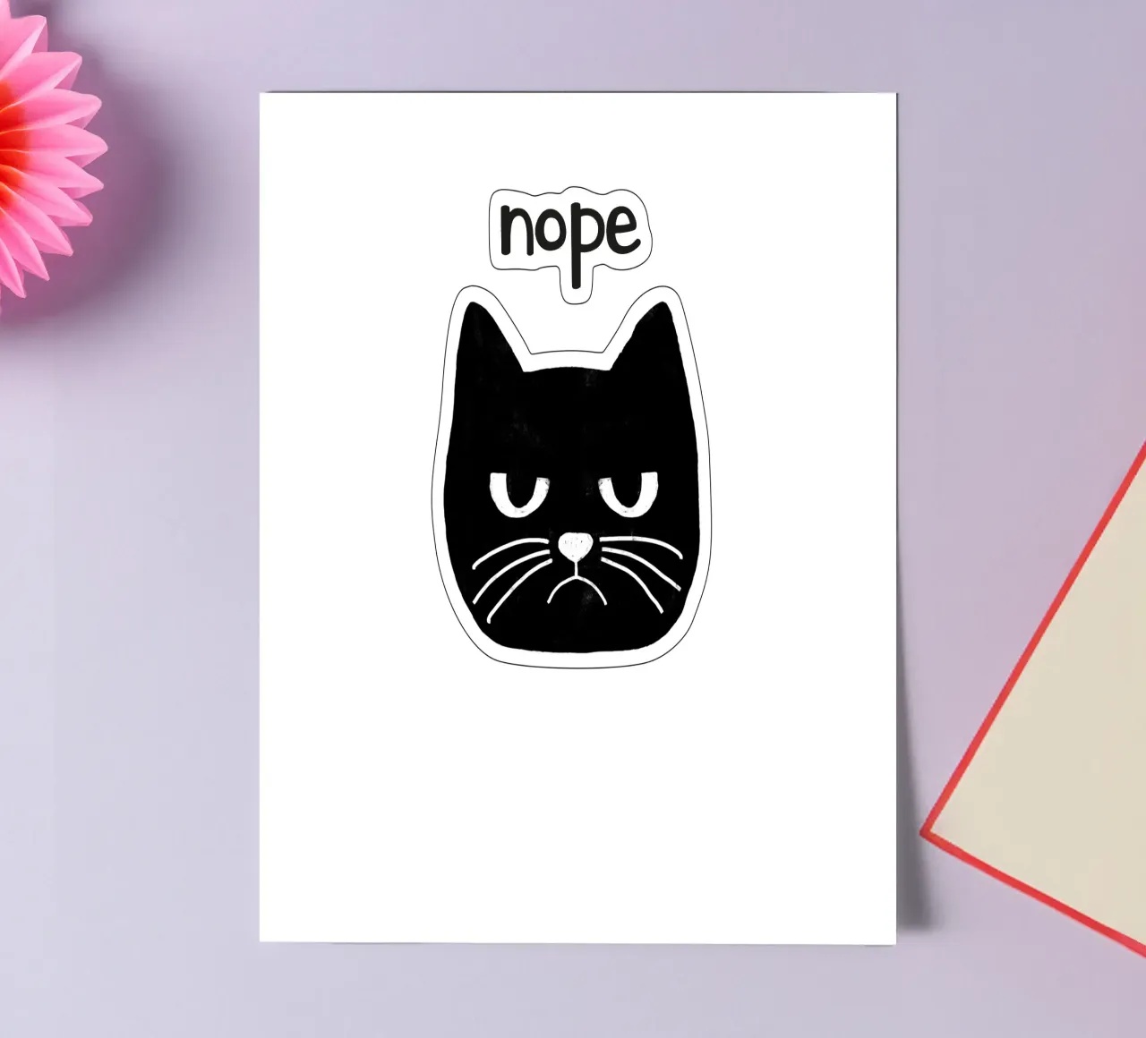 Grumpy Cat sticker sheet by Orara Studio