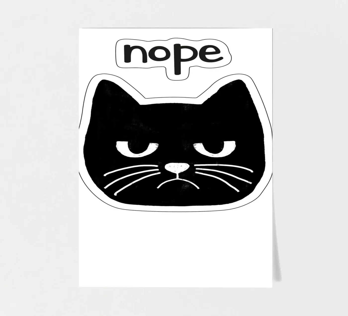 Grumpy Cat sticker sheet by Orara Studio