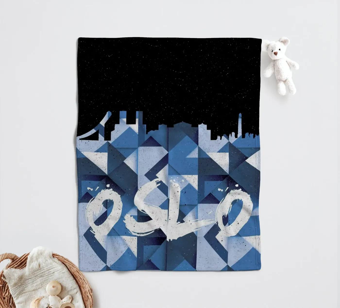 Oslo fleecedeken van Danny Ivan