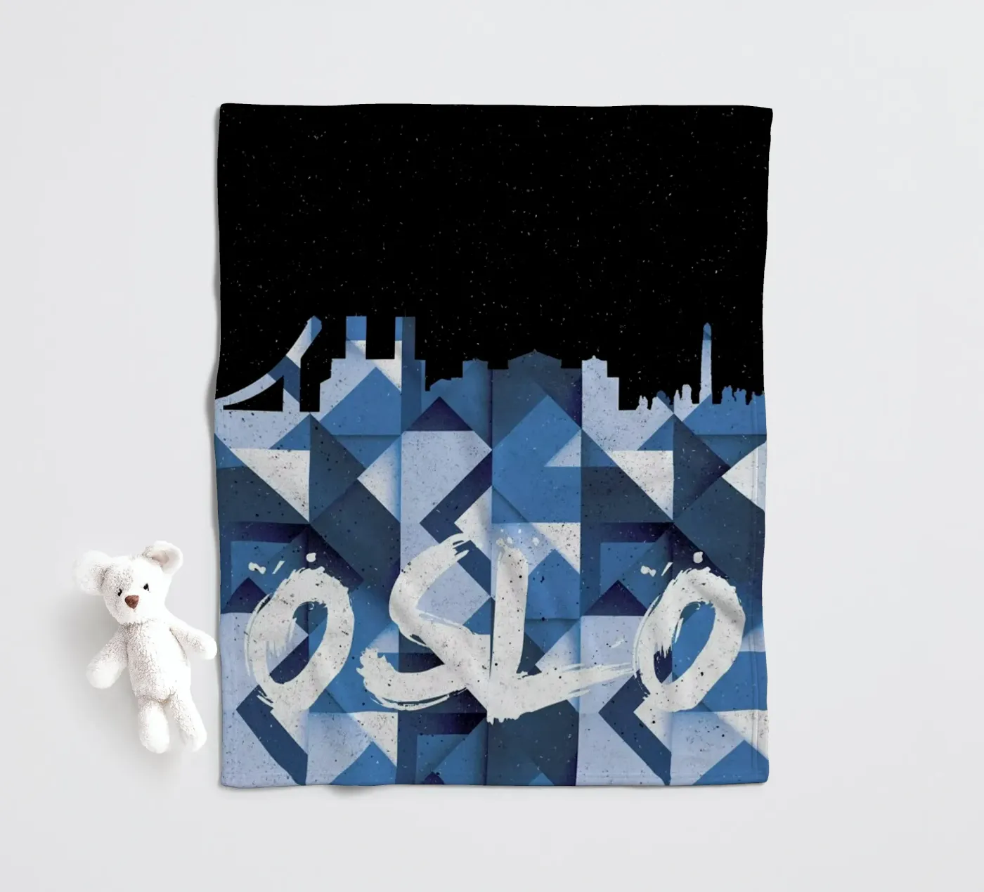 Oslo fleecedeken van Danny Ivan