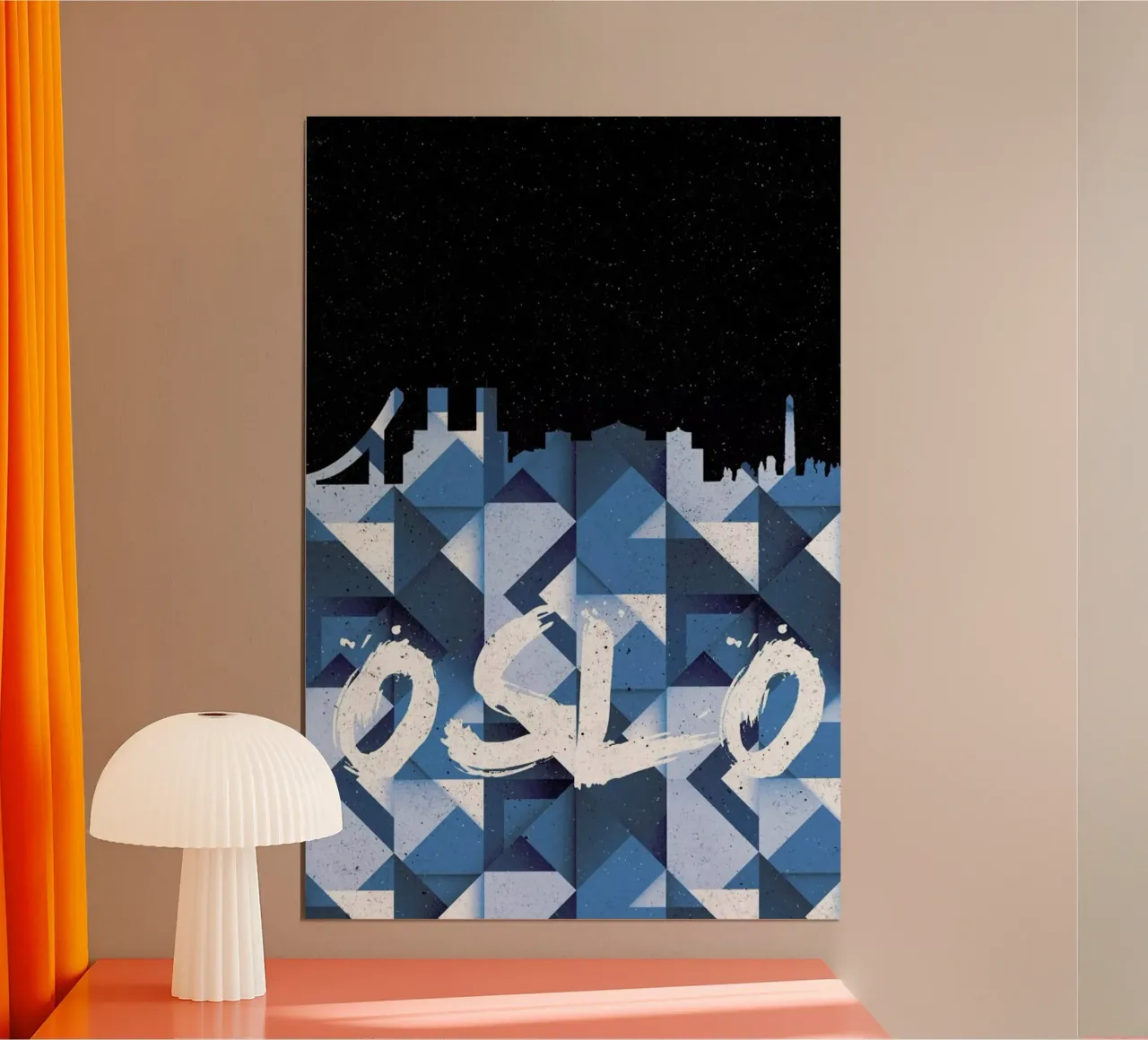 Oslo poster da Danny Ivan