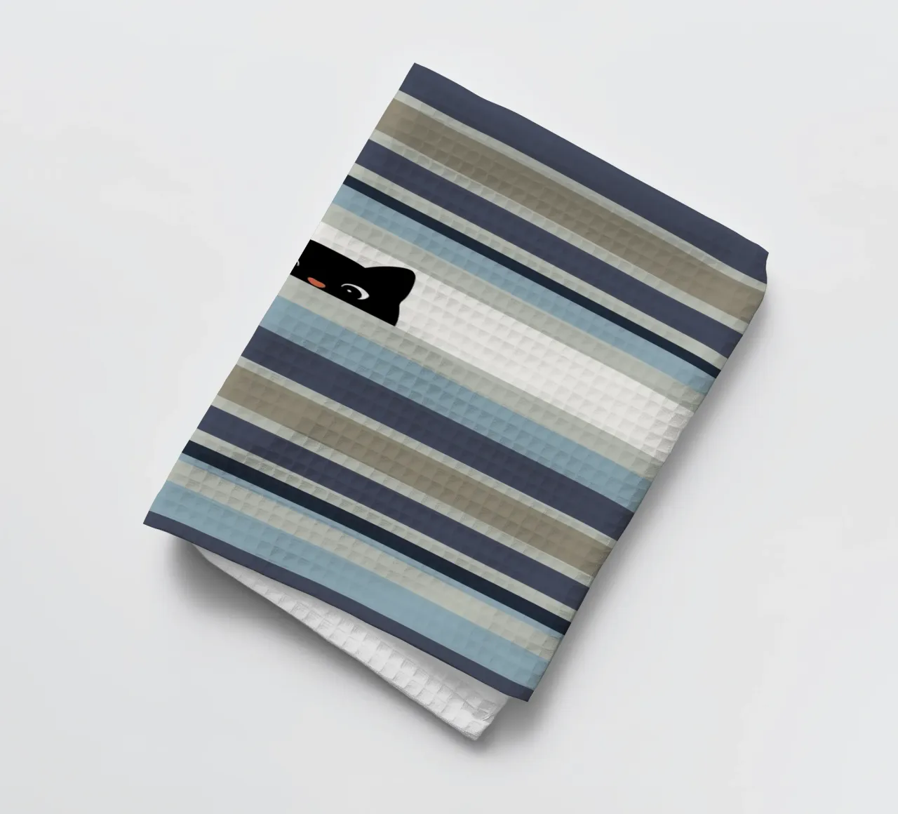 Hello Cat I canovaccio da cucina da Orara Studio