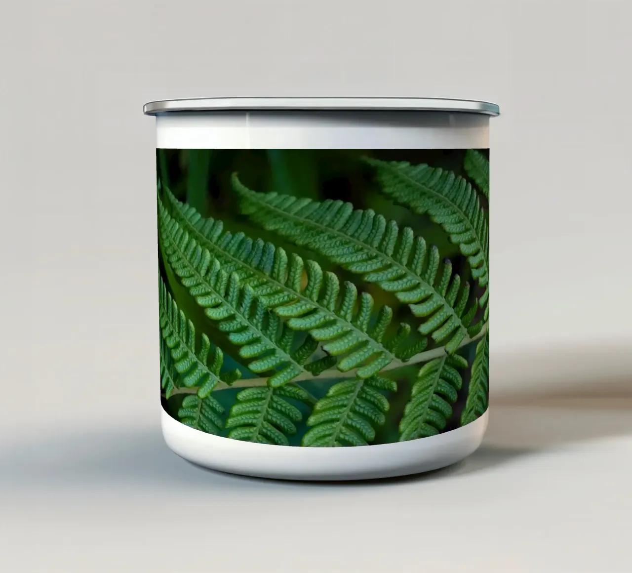 Emerald Rhythm tazza in smalto da somewhere.soul.escape