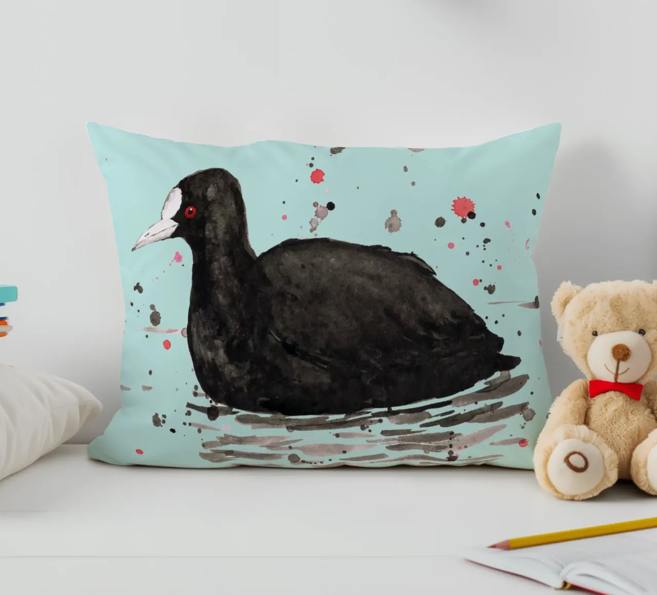 Folaga comune cuscino da BwiseLizzy