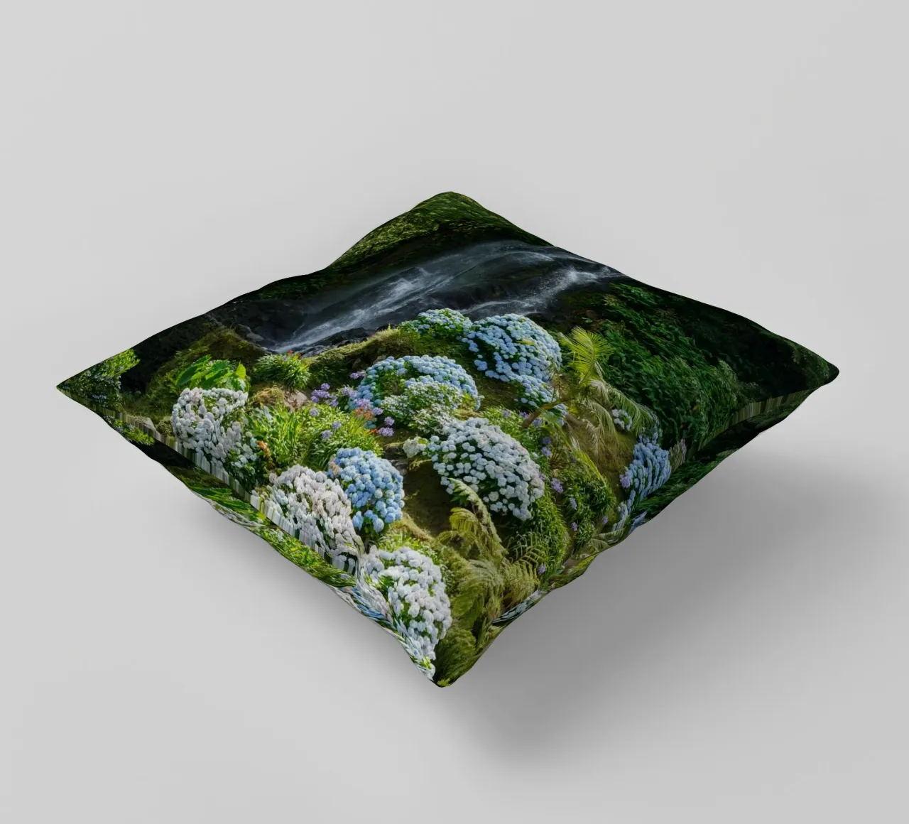 Azure Flow cuscino da somewhere.soul.escape