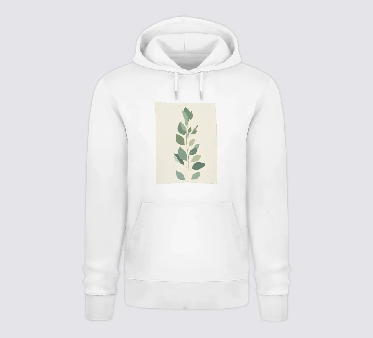 EucalyptusBranch felpa con cappuccio da botanical shop