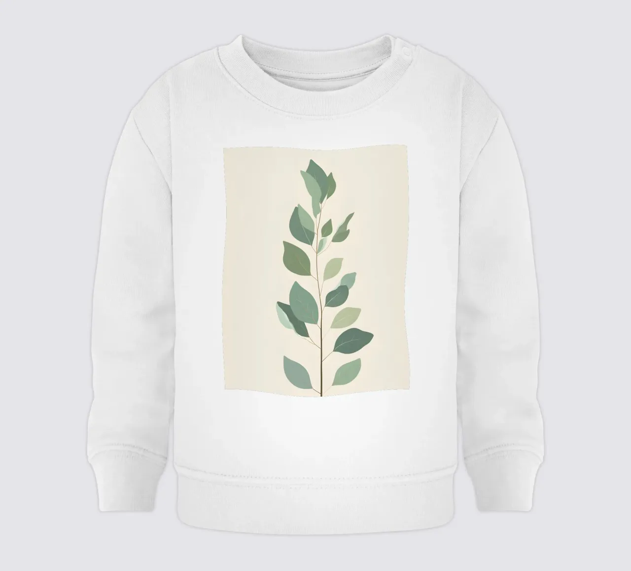 EucalyptusBranch felpa neonato da botanical shop
