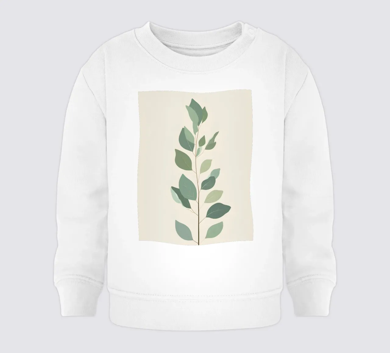 EucalyptusBranch felpa neonato da botanical shop
