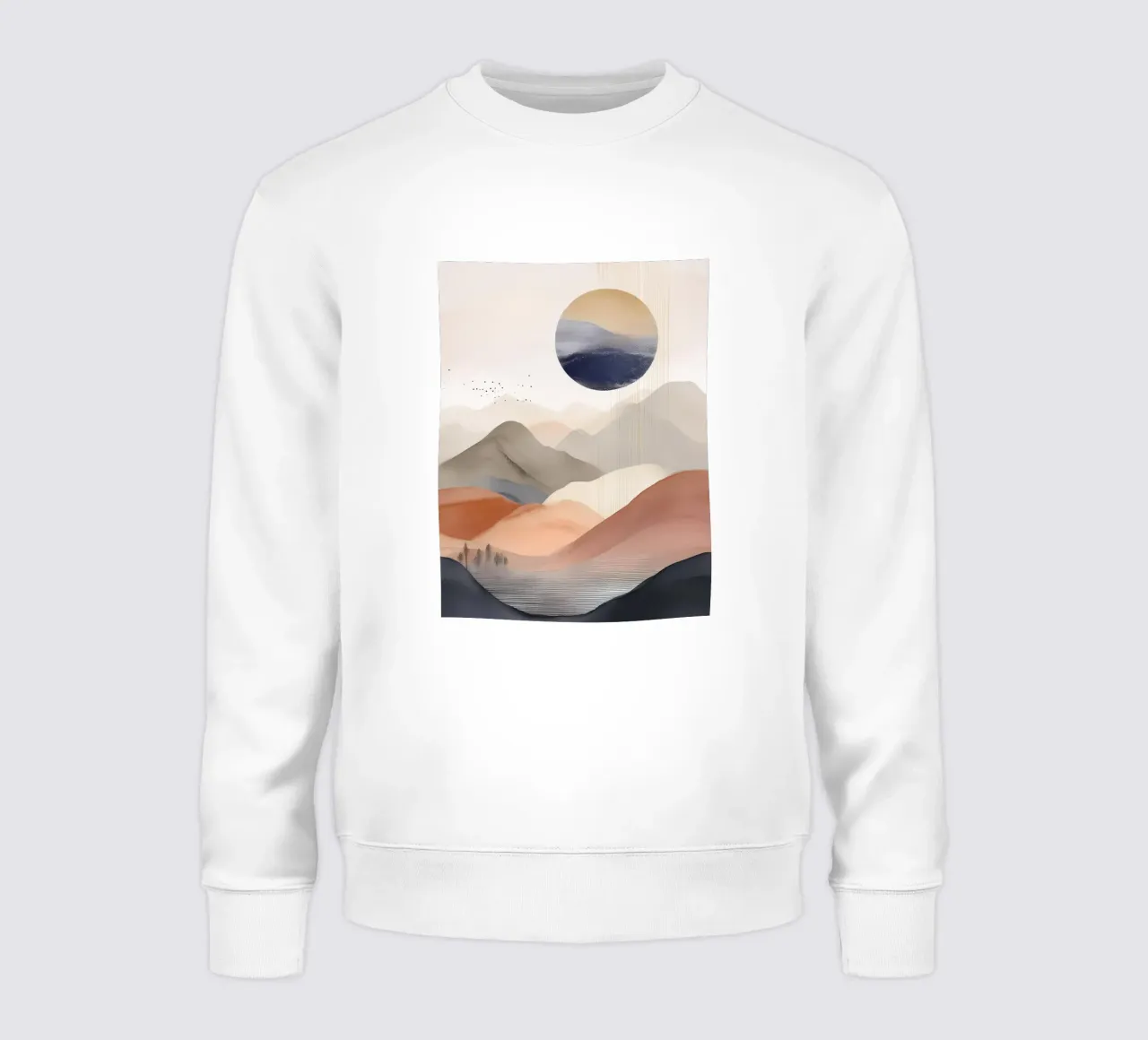 Landscape, abstract, art #1 felpa da Hightown Design