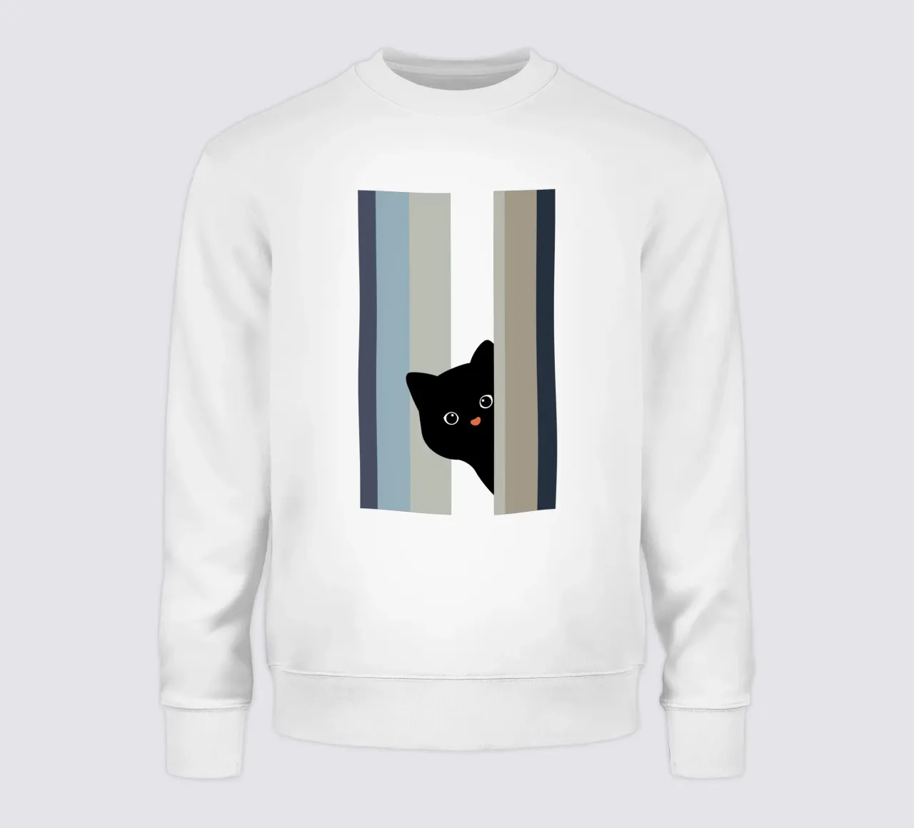 Hallo kat II sweatshirt van Orara Studio