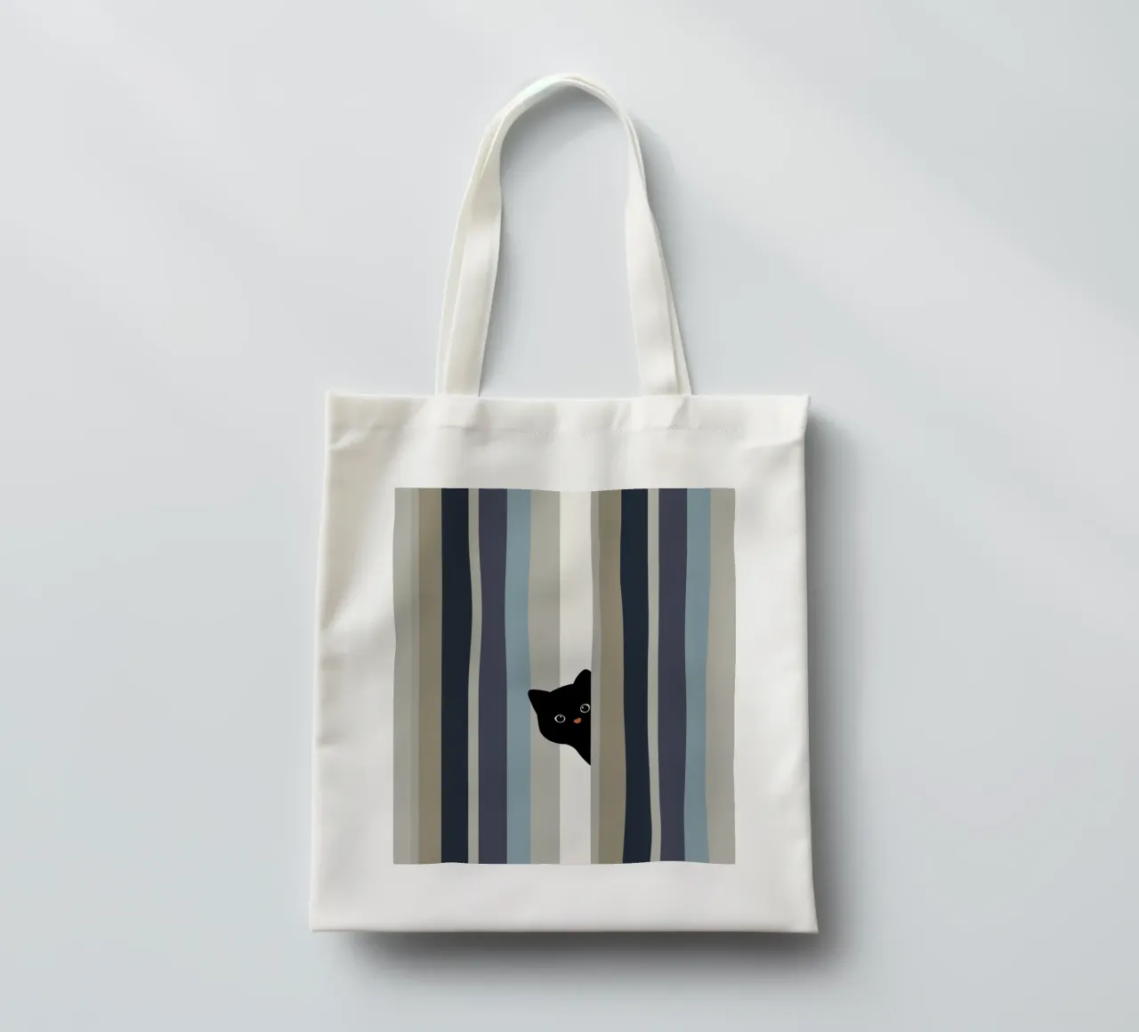 Ciao Gatto II borsa in juta da Orara Studio