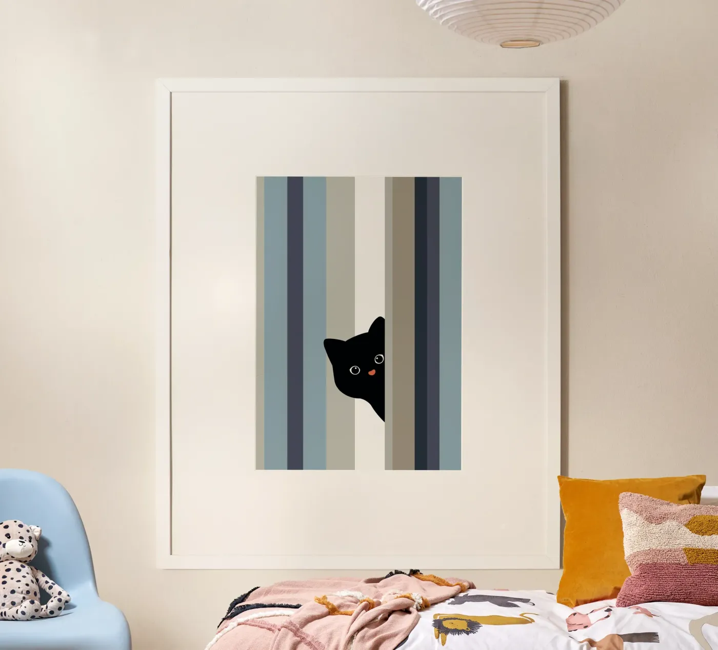 Hello Cat II poster by Orara Studio