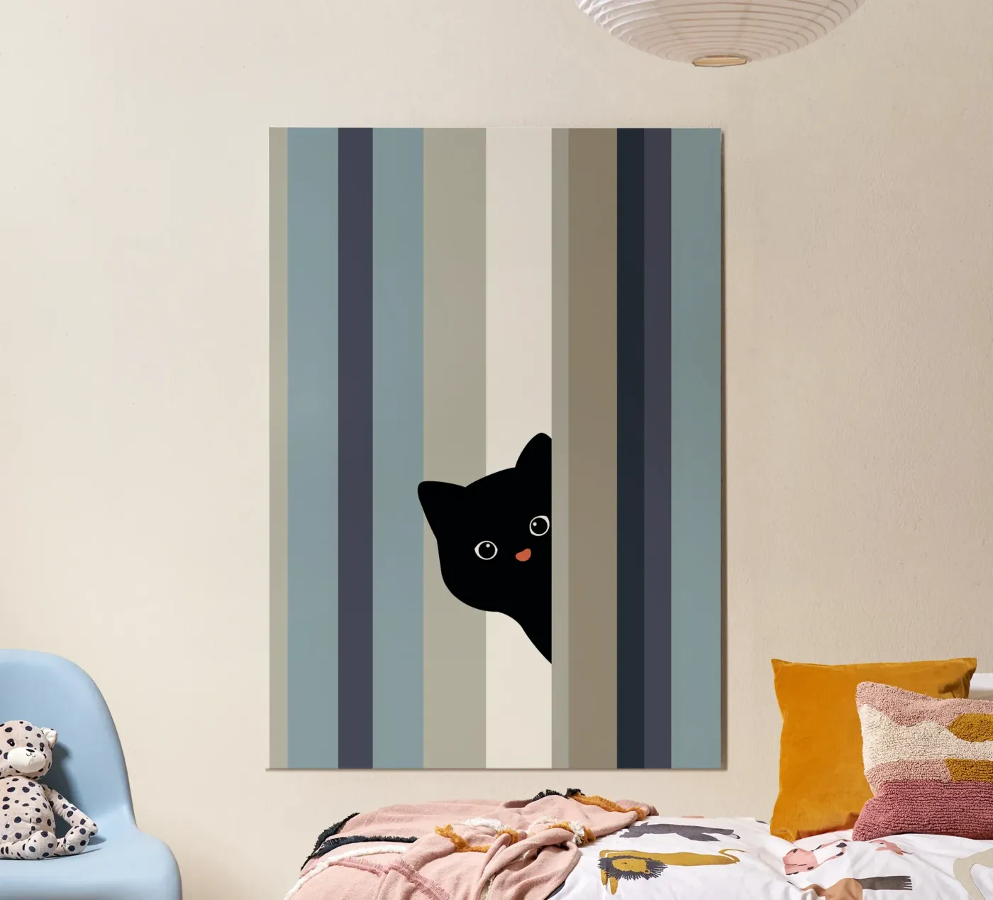 Hello Cat II poster by Orara Studio
