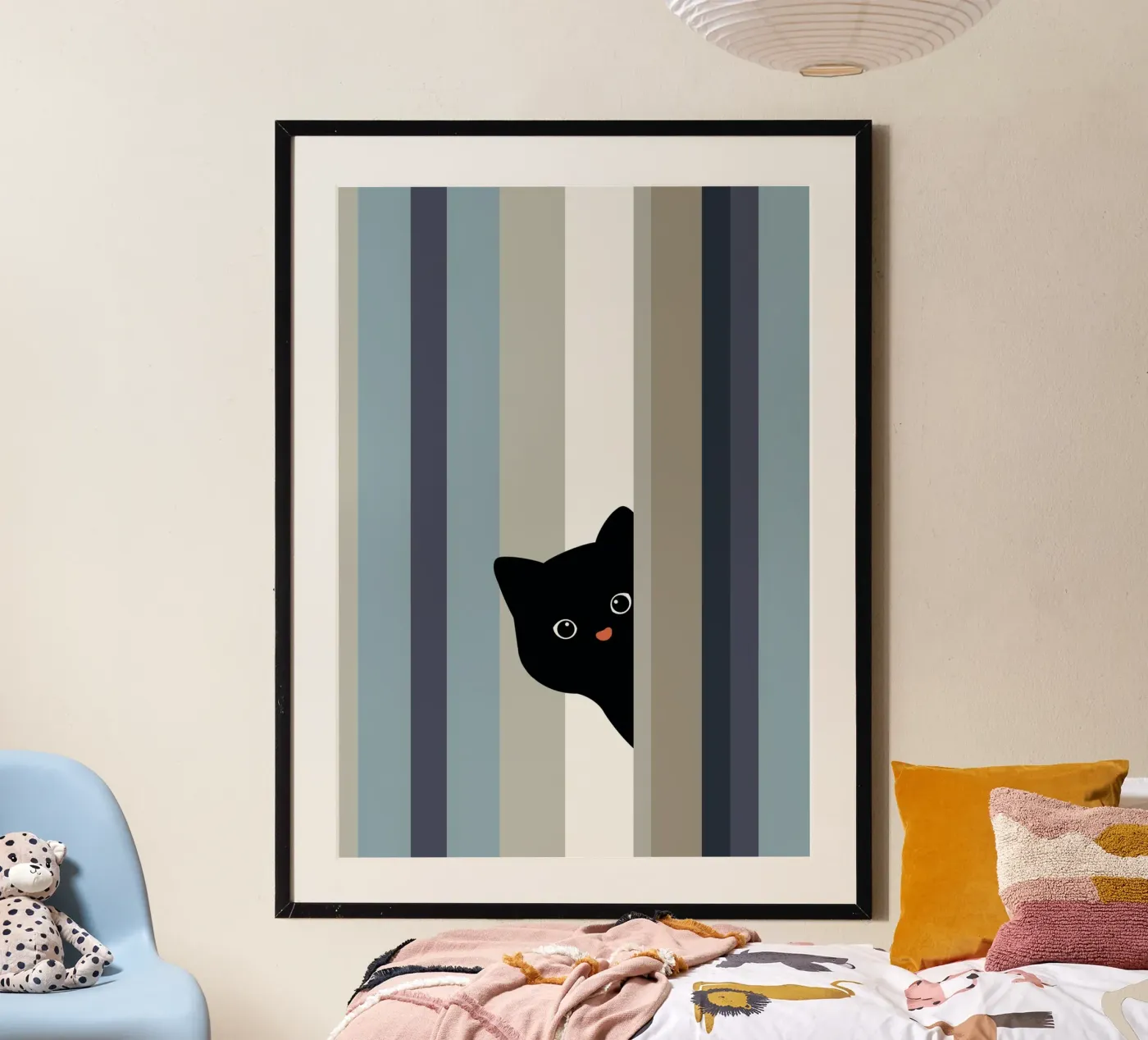 Hello Cat II poster by Orara Studio