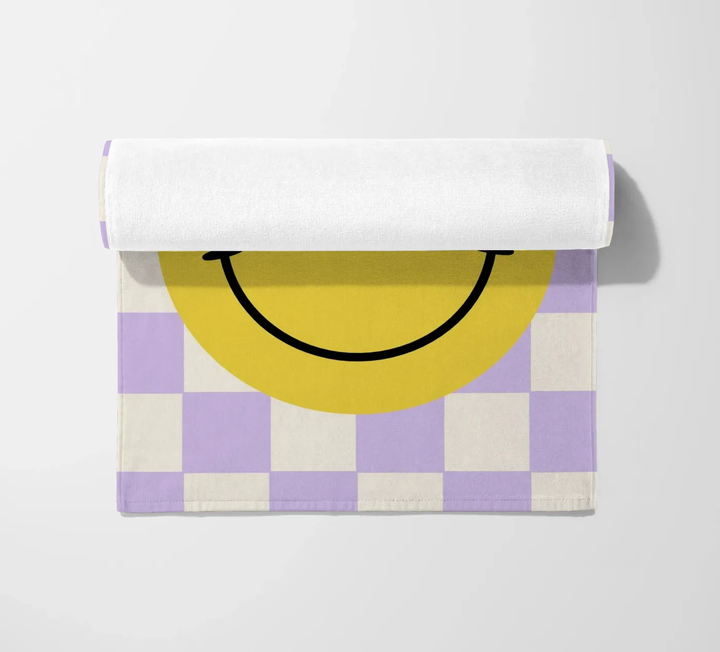 Smiley beach towel by PurePeachKids